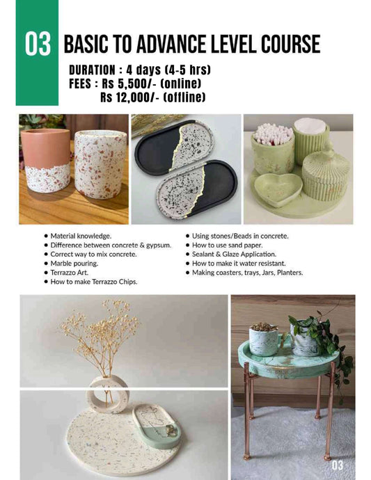 Concrete Basic to Advance Level Course
