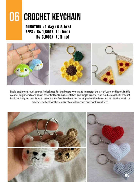 Crochet Keychain
