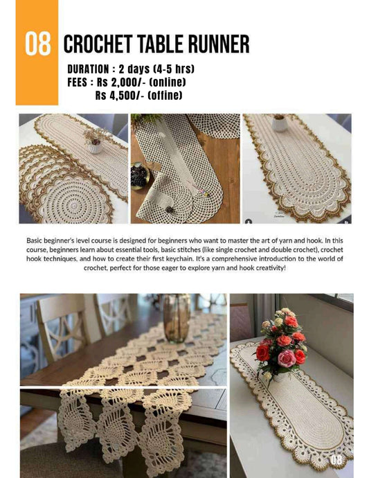 Crochet Table Runner