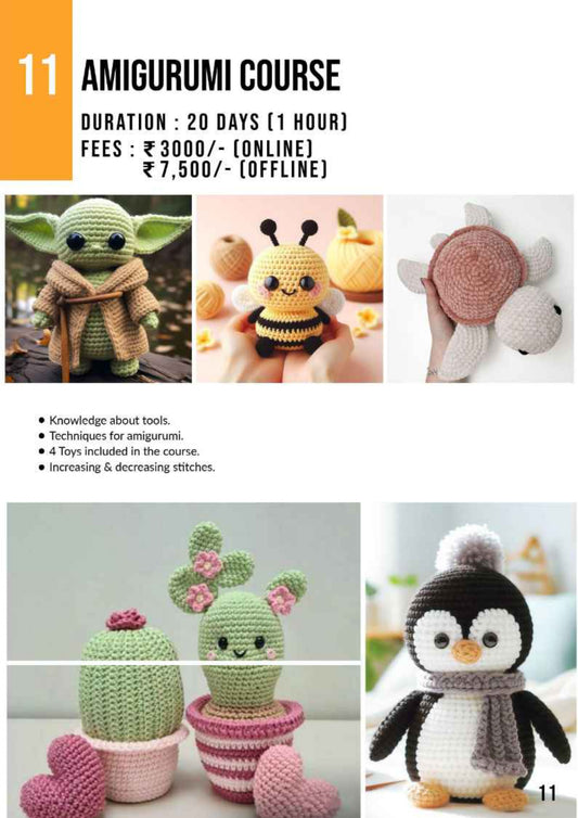 Crochet Amigurumi Course