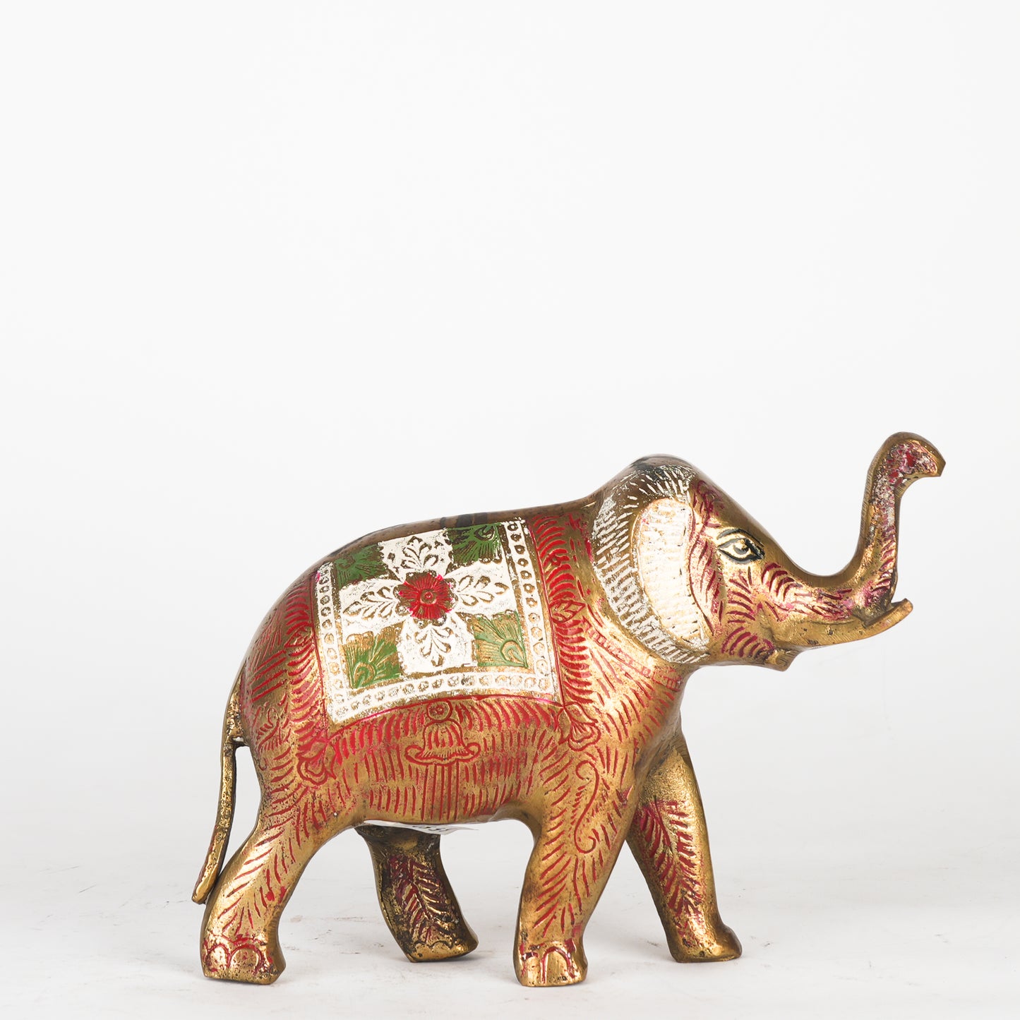 Brass Elephant Statue