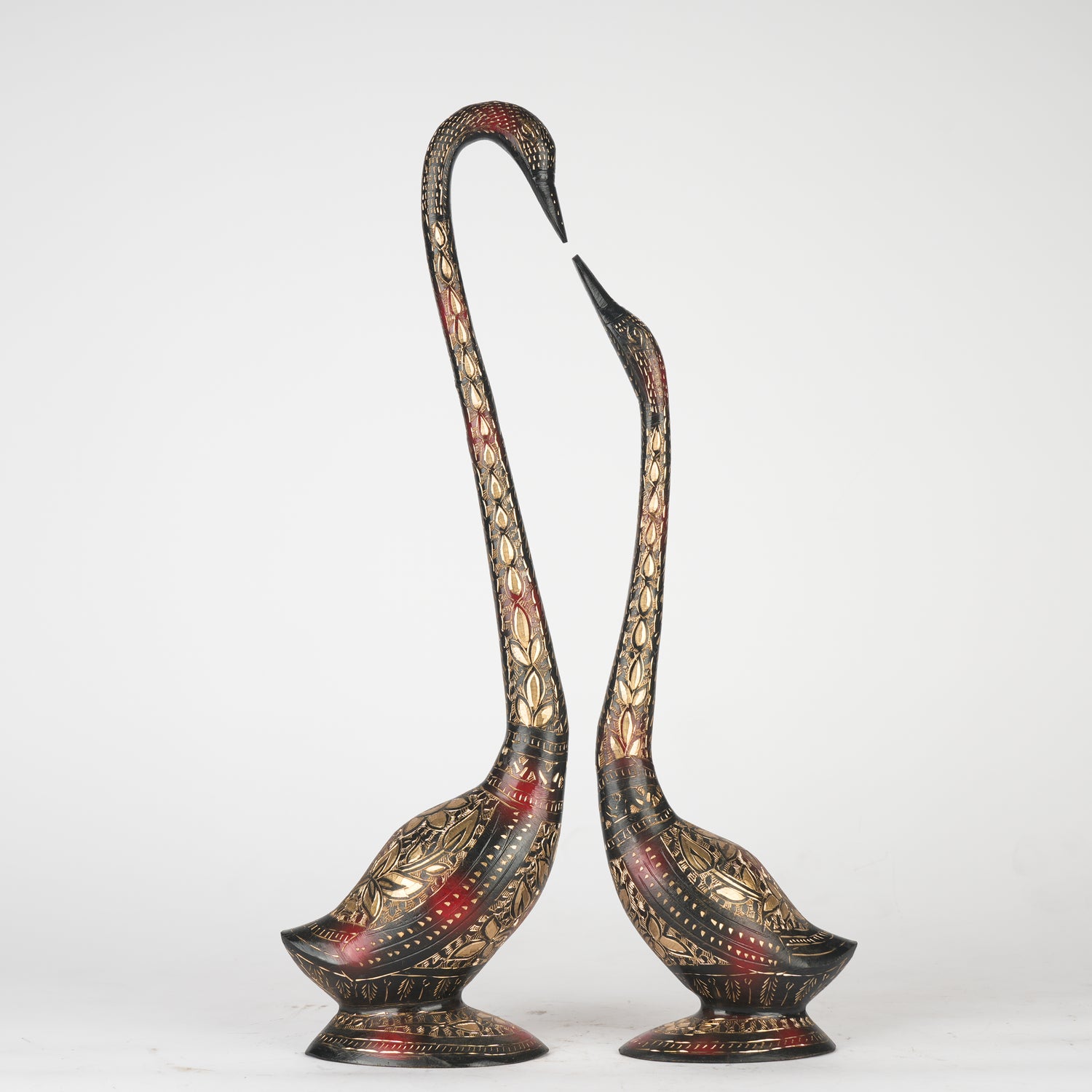 brass vase