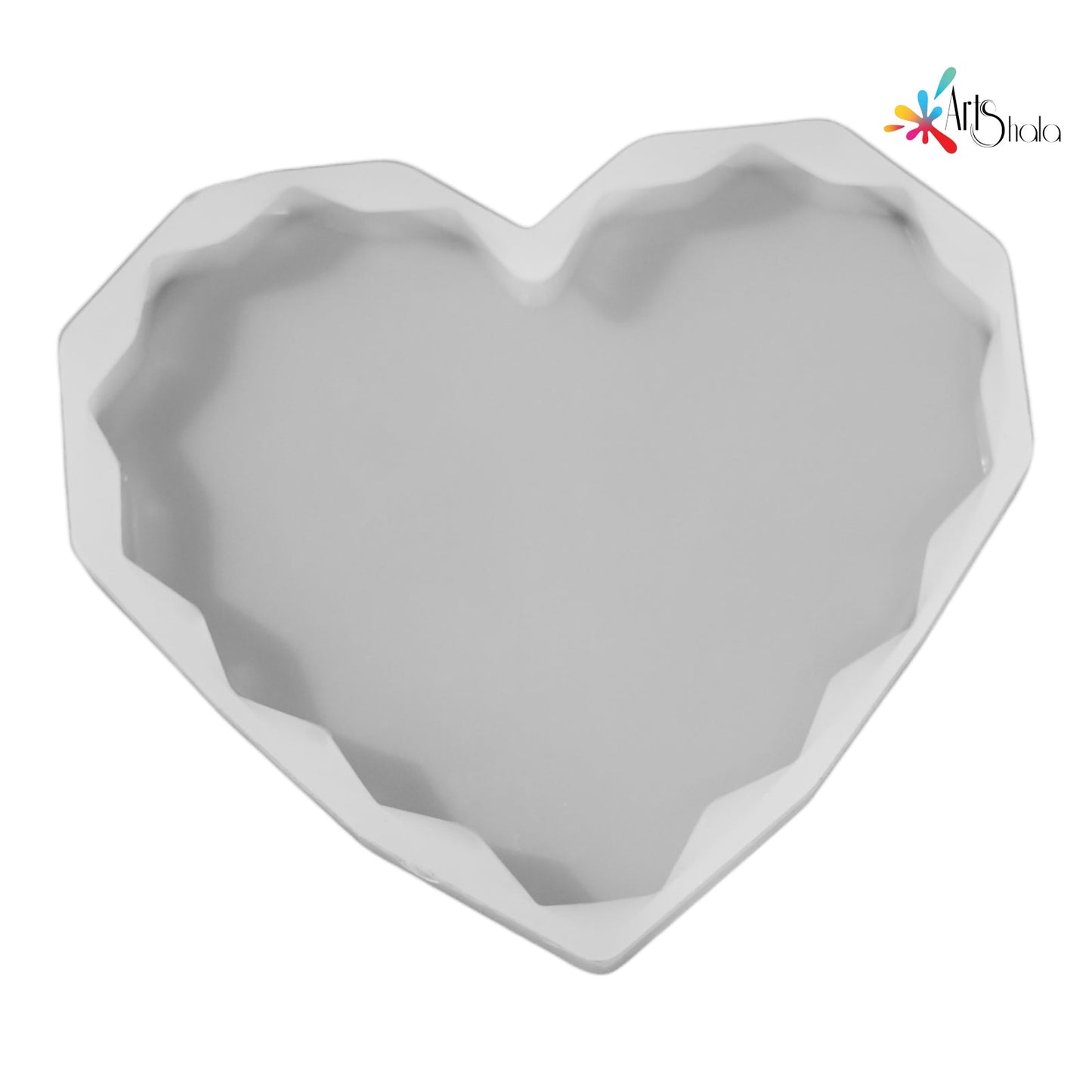 Heart Photio Frame Silicone Mould