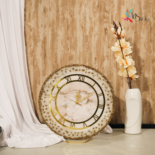 Exclusive Resin clock with roman Ring
