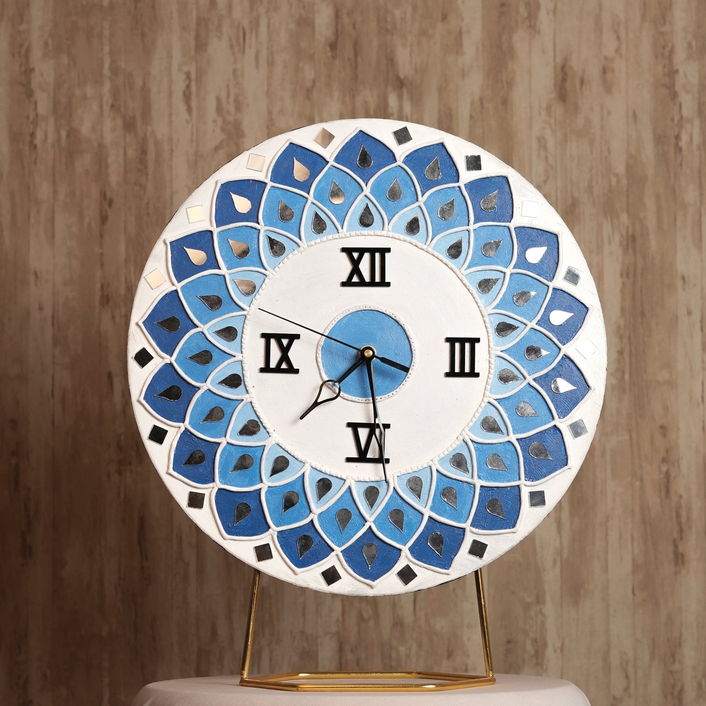 Lippan Art Blue Clock