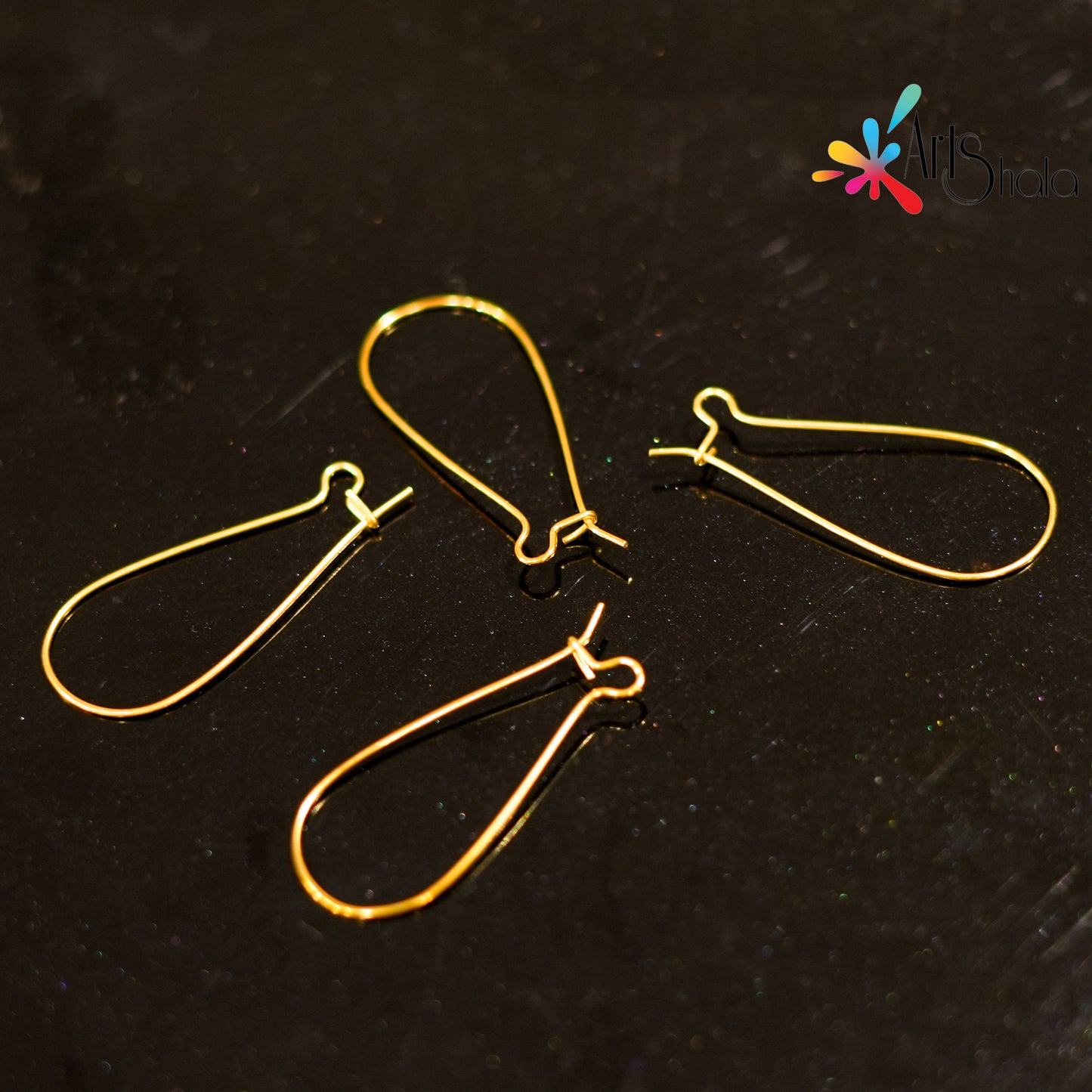 Earrings wire metals hook