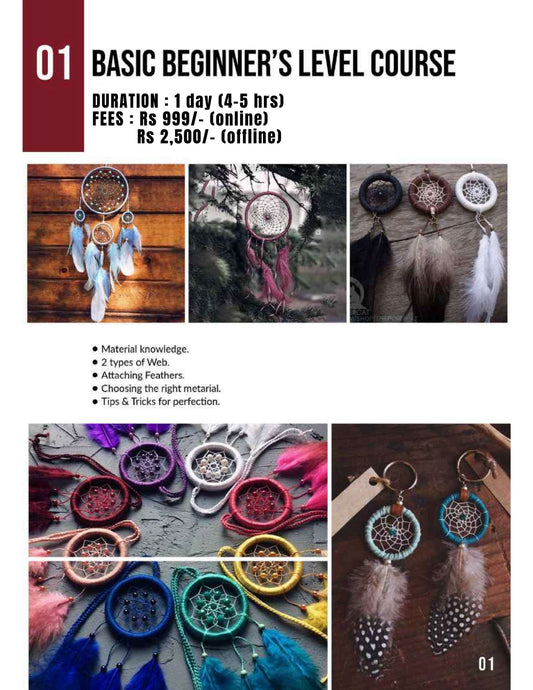 Dreamcatcher Basic Beginner's Level Course