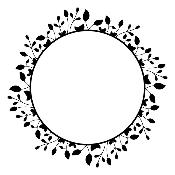 Buy Leaf Circle CDR Vector Design Online | Artsshala