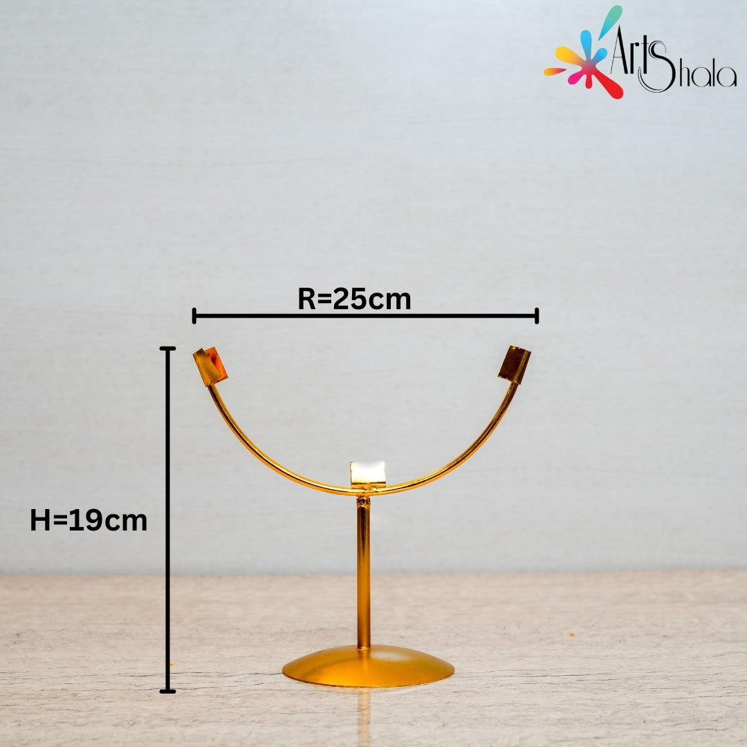 Metal Arch Clock Stand