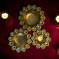 Brass Diya Urli Set of 3