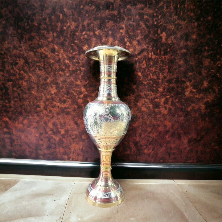 Brass Flower Vase