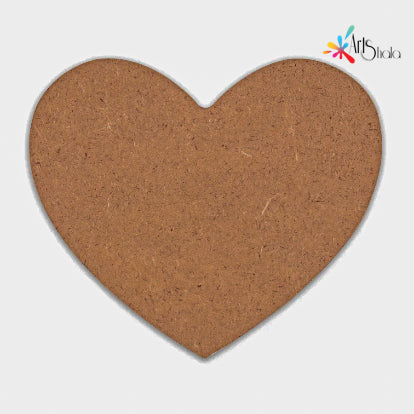 Heart Shaped MDF Cutouts