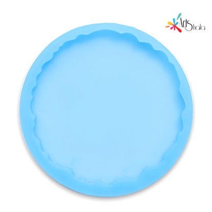 Silicone Mould Scalloped Round