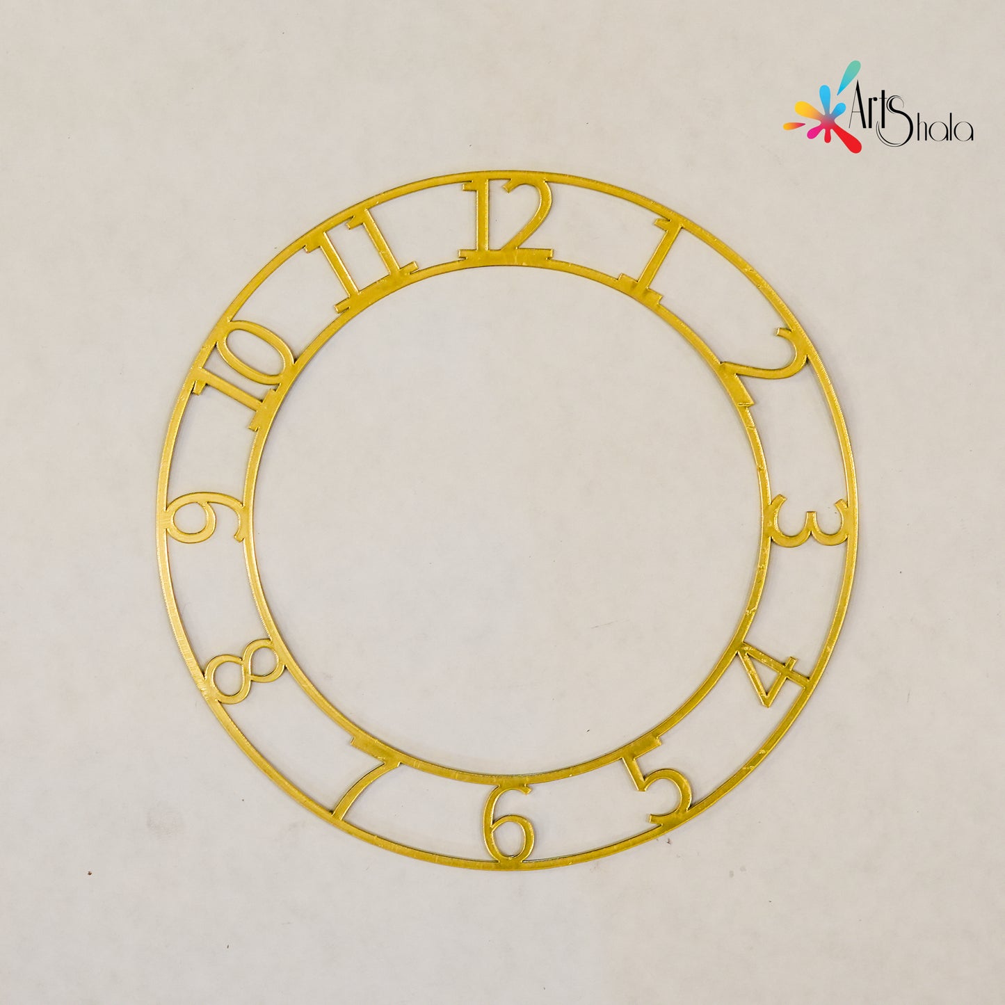 Acrylic Roman Clock