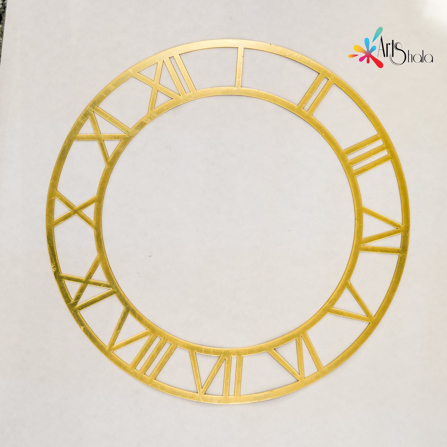 Acrylic Roman Clock Ring
