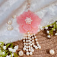 Designer Pink Flower Lumba Rakhi