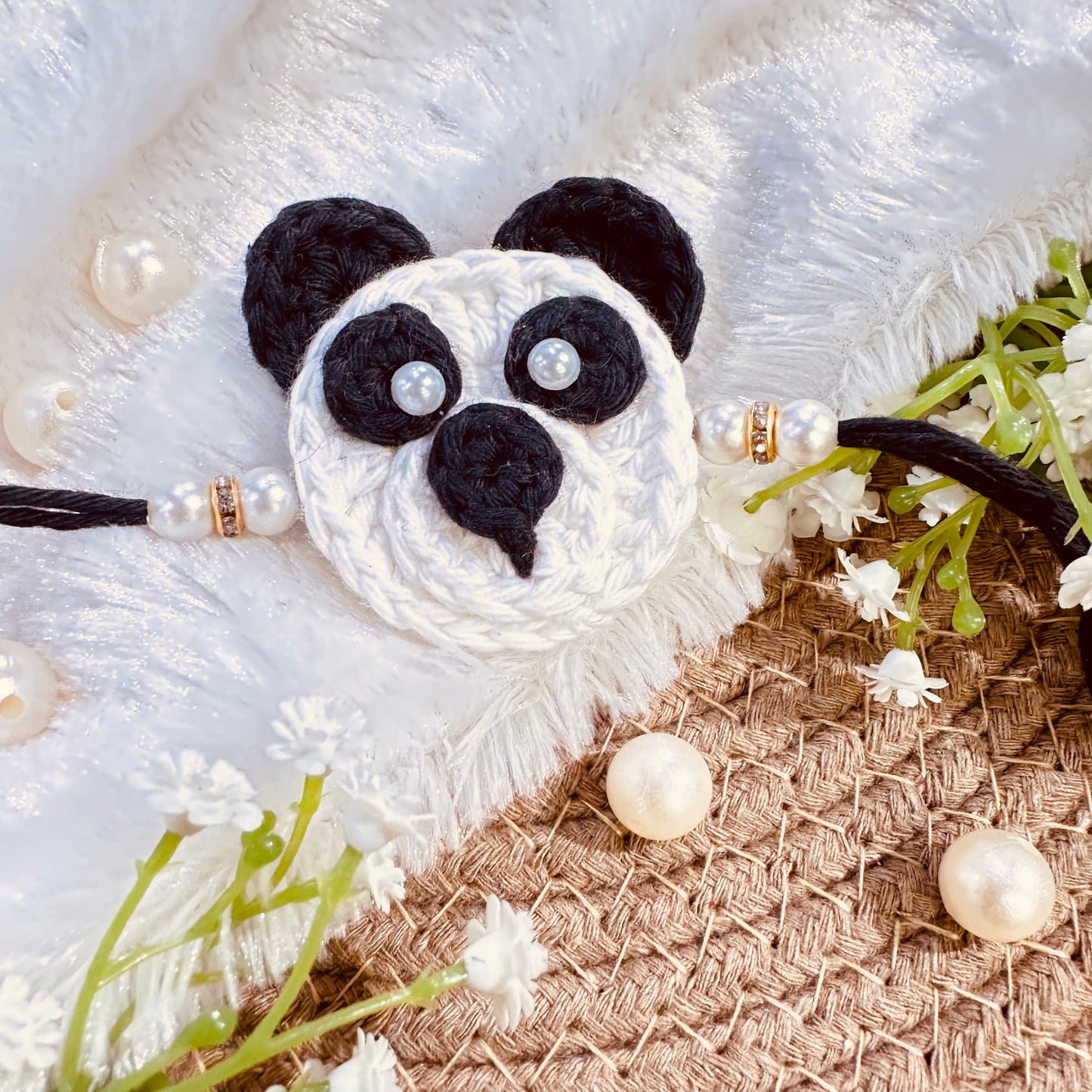 handcraft panda rakhi