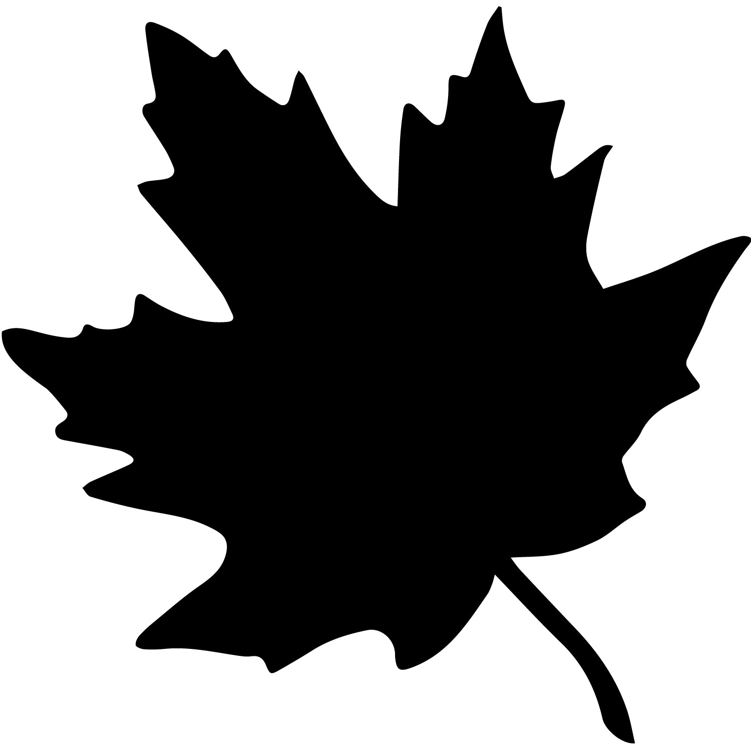 Leaf Cd R Maple Fall leaf CDR Vector Design – Arts Shala