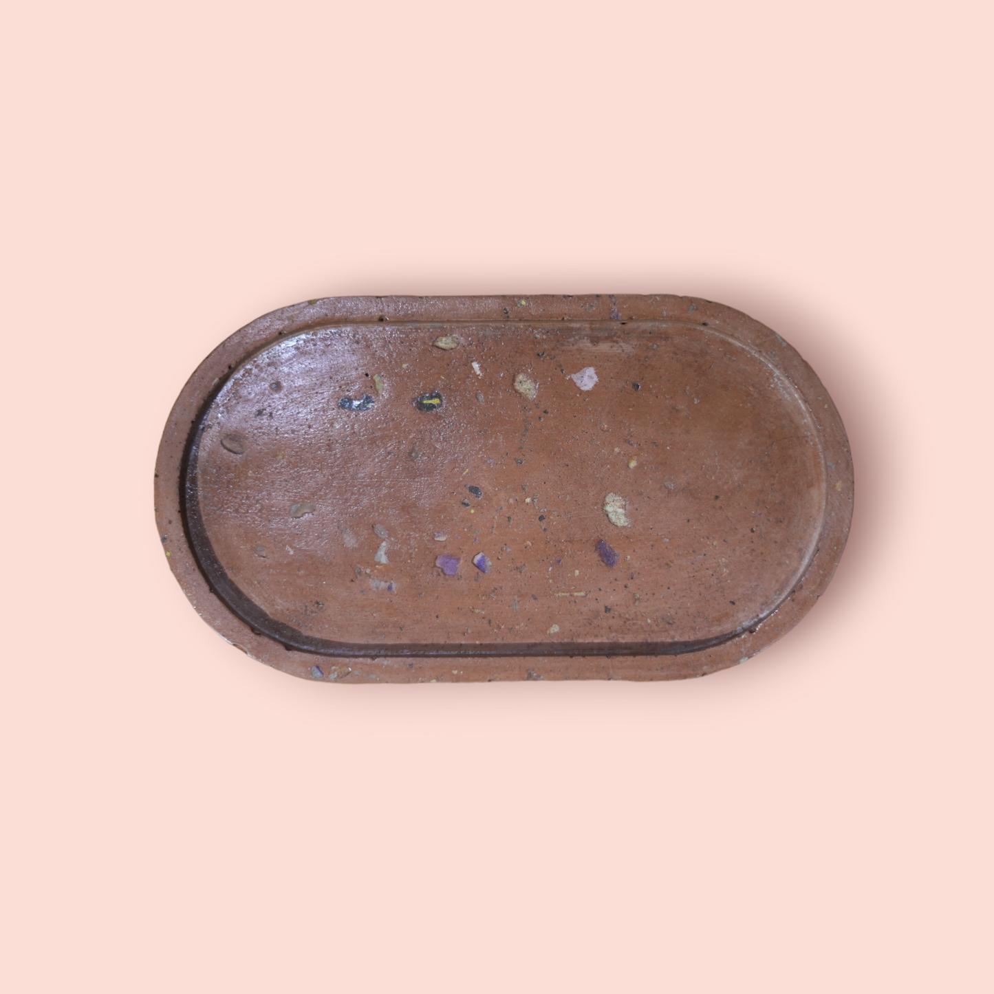 brown trinket tray 