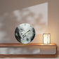 Grey and Black Wall Clock