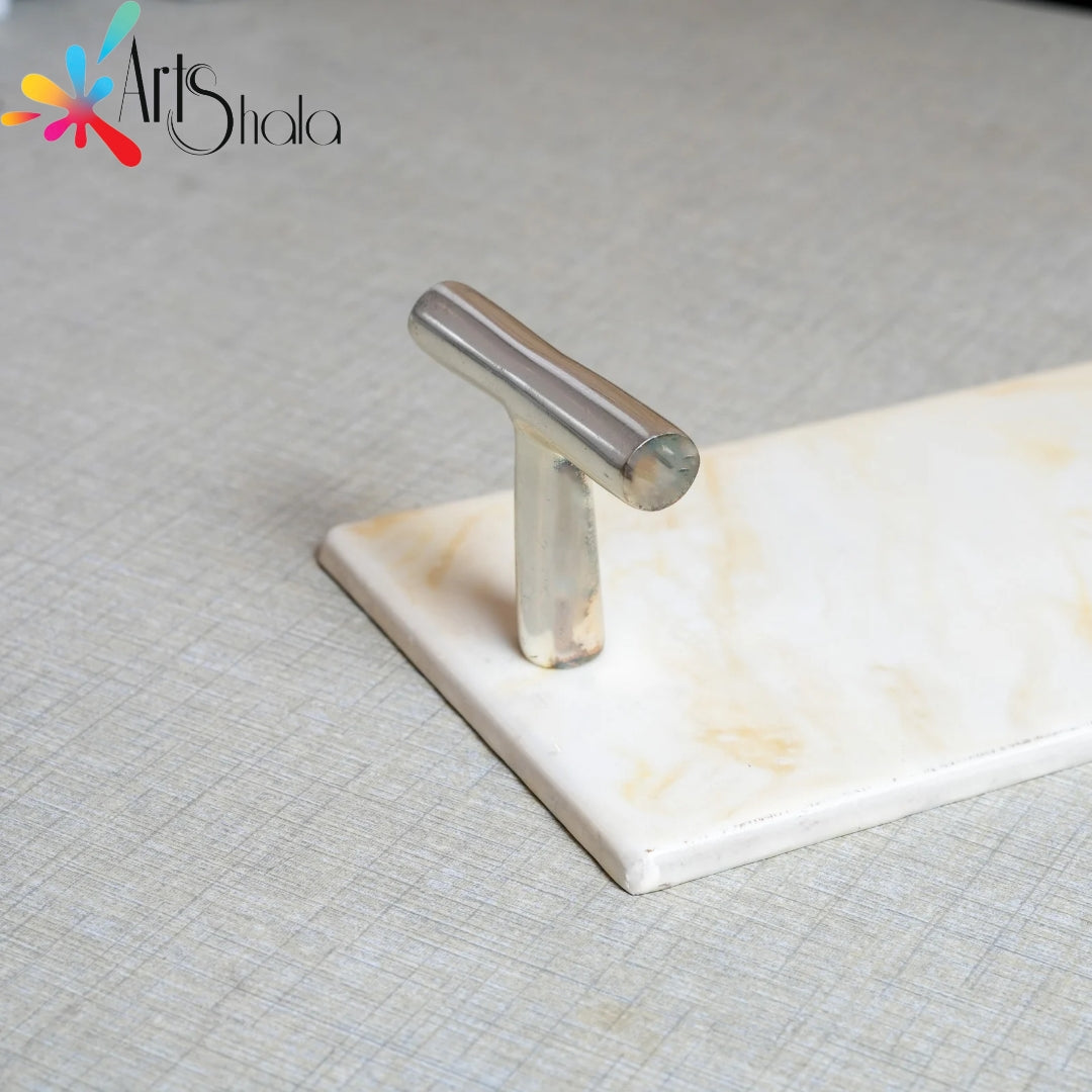 Single T-Shape Metal Tray Handle