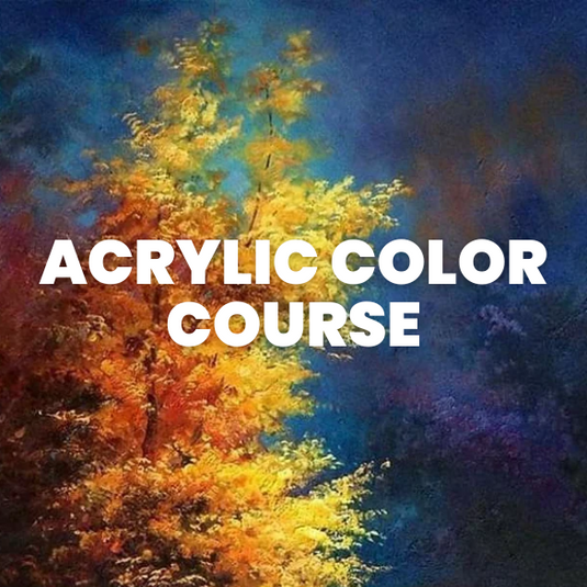 Enroll Vibrant Acrylic Color Painting Course & Classes in Delhi