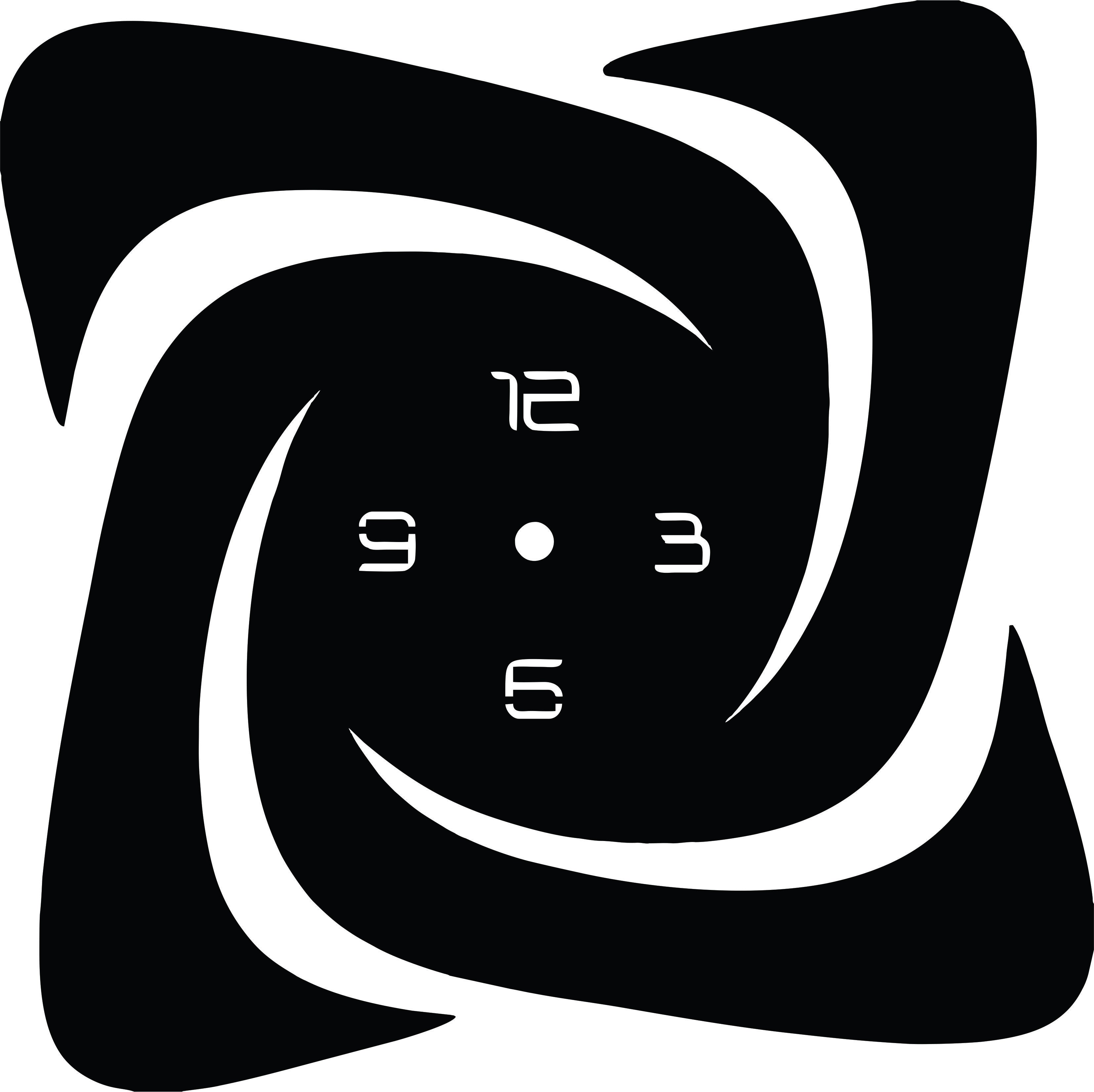 Swirling Elegance Clock CDR Vector Design – Arts Shala