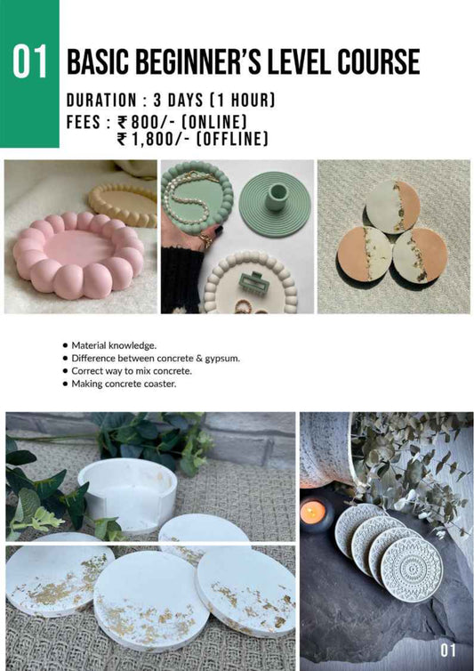 Concrete Basic Beginner's Level Course